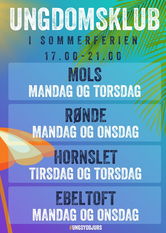 Ungdomsklub Sommerferien - Klik for at tilmelde dig