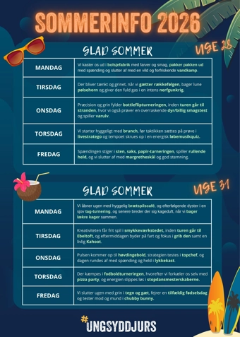 Glad Sommer 2026 - Klik for at tilmelde dig