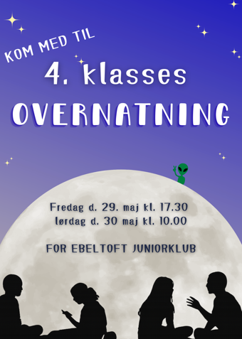 4. klasses overnatning - Klik for at tilmelde dig