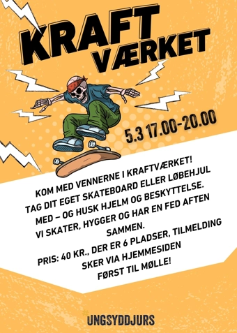 Kraftværket - Klik for at tilmelde dig