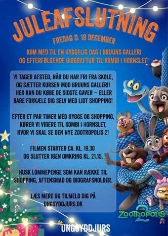 Juleafslutning - Klik for at tilmelde dig