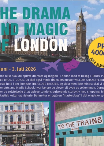 The Drama and Magic of London - Klik for at tilmelde dig