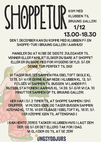 Shoppetur - Klik for at tilmelde dig