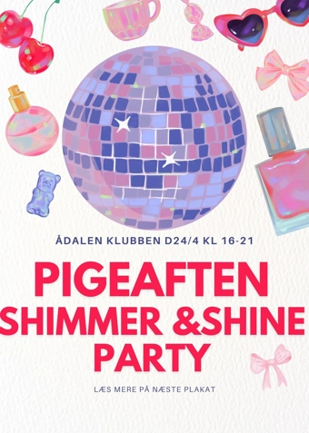 Pigeaften - Klik for at tilmelde dig