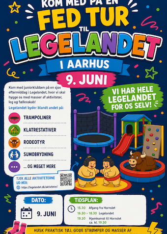Legelandet med Hornslet Juniorklub - Klik for at tilmelde dig