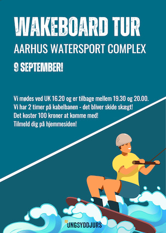 Wakeboard tur - Klik for at tilmelde dig
