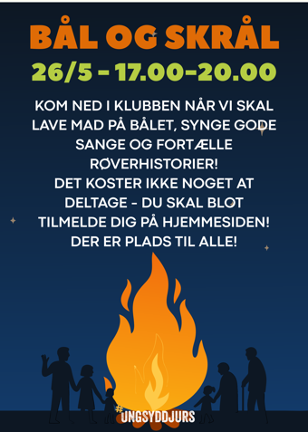 Bål og Skrål - Klik for at tilmelde dig