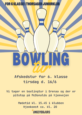 Bowlingtur - Klik for at tilmelde dig