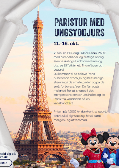 Paris tur d. 11-16/10