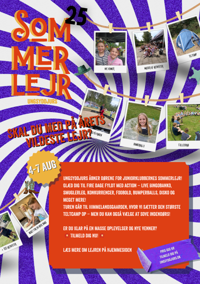 Sommerlejr plakat 
