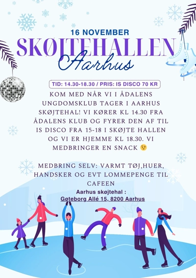 Kom med i skøjtehallen!