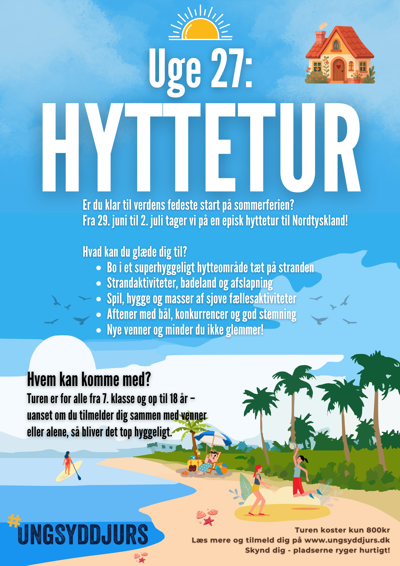 Hyttetur med ungsyddjurs