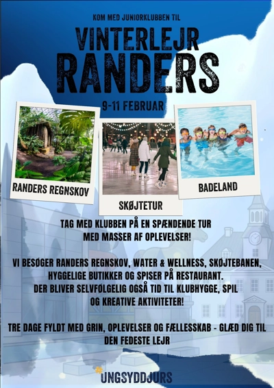 Kom med klubben på vinterlejr i Randers