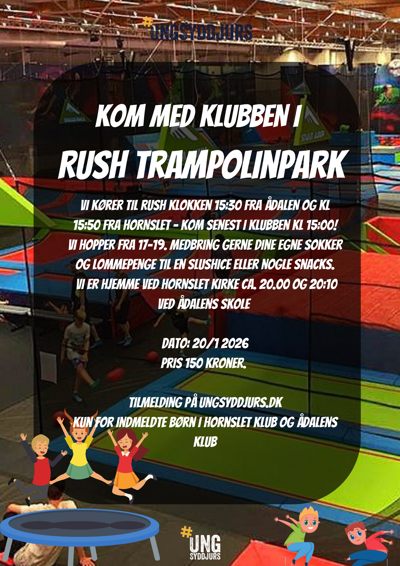 Kom med klubben til Rush!