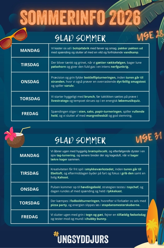 Kom med til Glad Sommer i Mørke