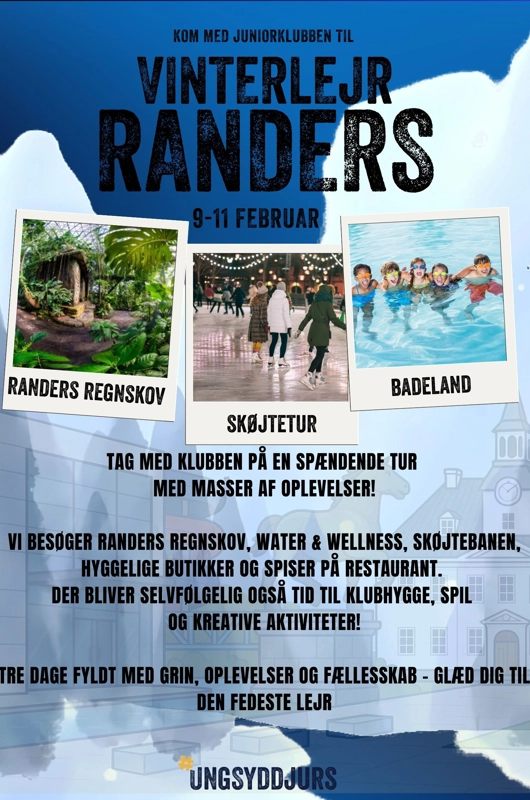 Kom med klubben på vinterlejr i Randers